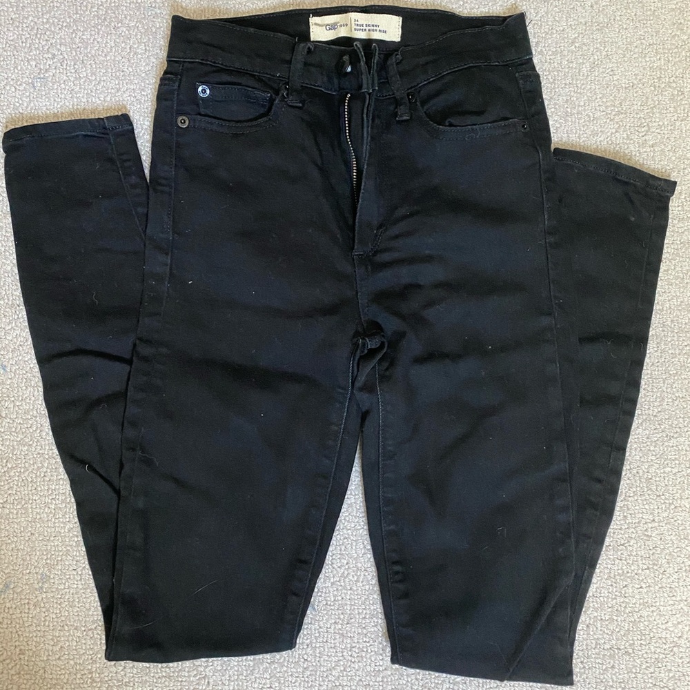 True skinny super high rise women’s jeans